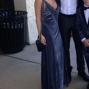 Free People Splices velvet dress!